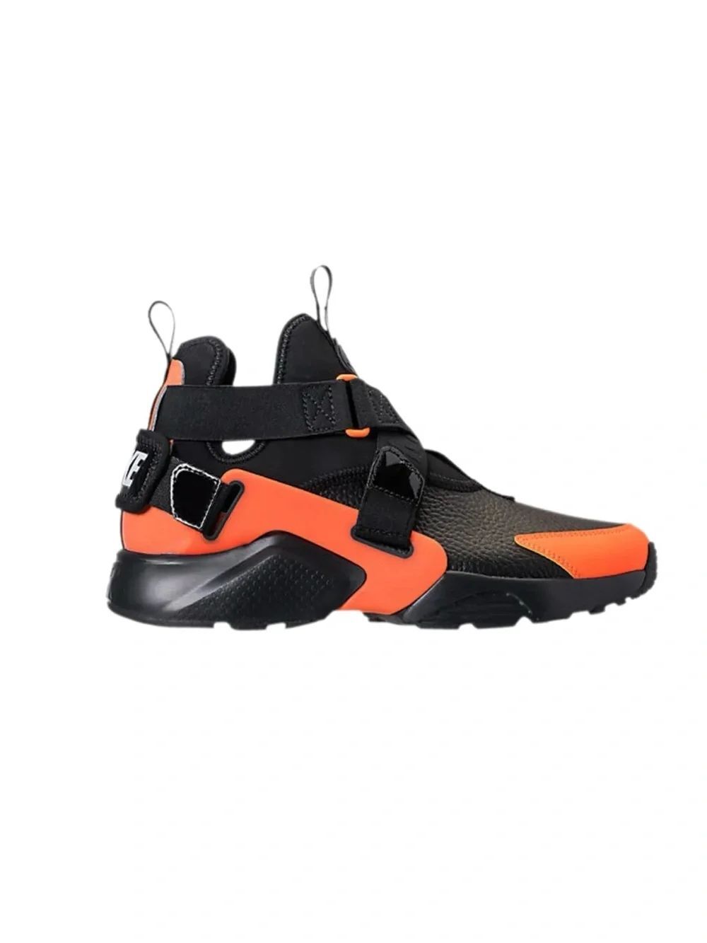 Nike Air Huarache City Utility 'Black Total Orange' sneaker men’s size 13(W14.5)